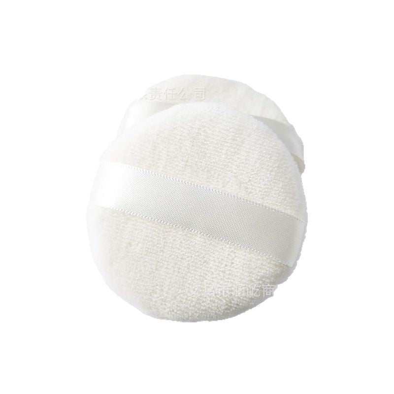 New Velvet Loose Powder Puff, Double-Sided Velvet Makeup Puff, Round Soft Plush Powder Puff, Honey Powder Puff